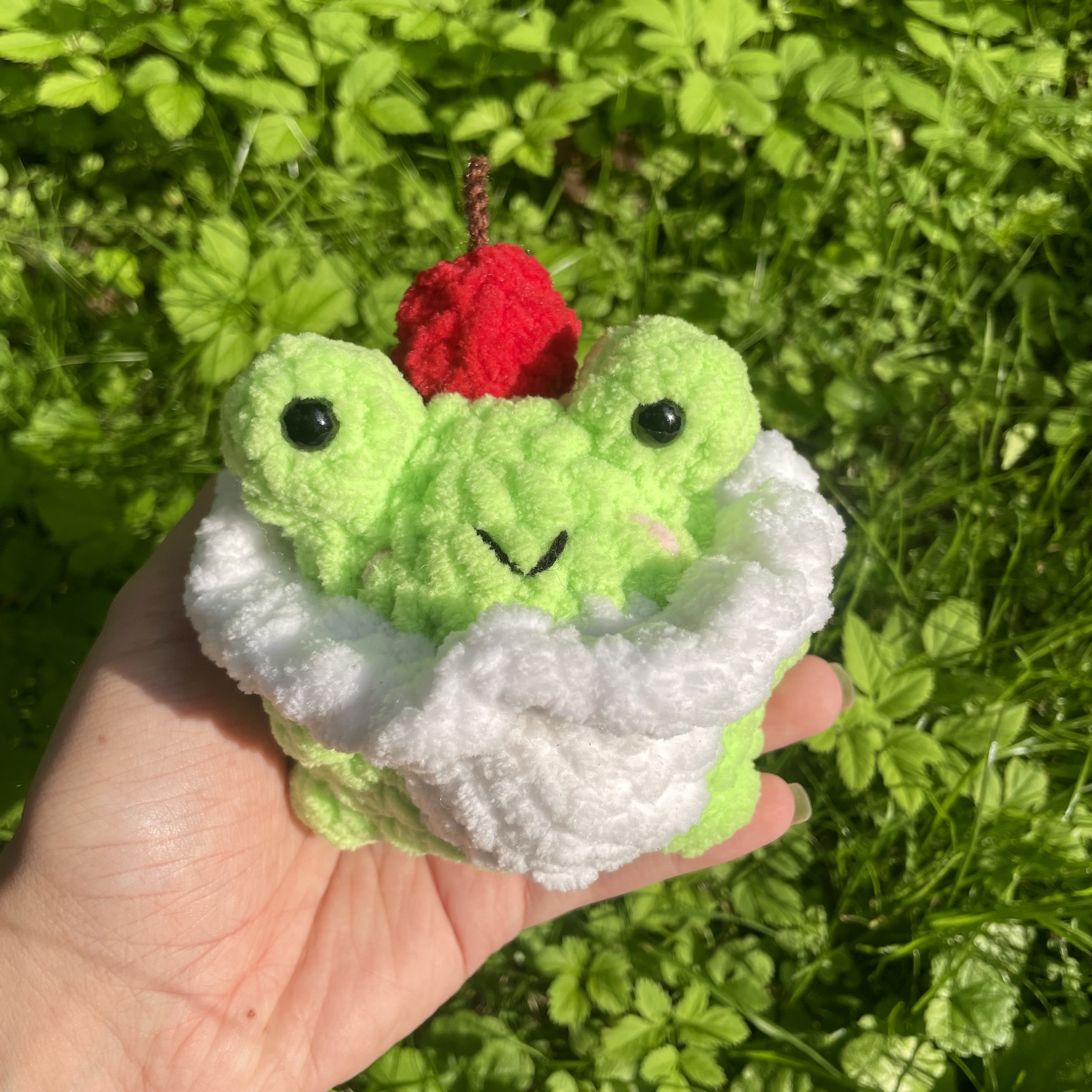 Жабка с вишенкой 🍒